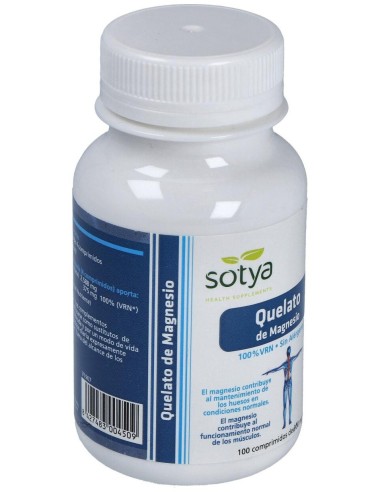 Magnesio Quelato 100Comp. de Sotya
