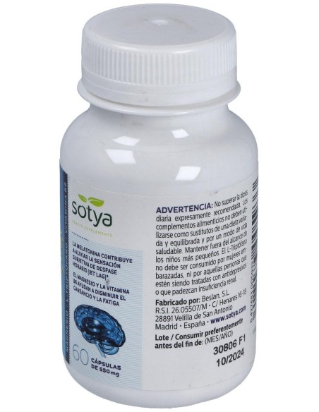 Melatonina Complex 60Cap. de Sotya