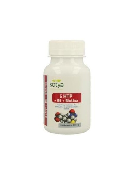 5Htp+B6+Biotina+Mg 650Mg 60 Cápsulas de Sotya