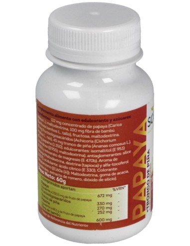 Papaya 600Mg Comp. 100U de Sotya
