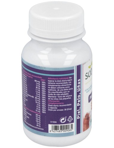 Piel, Pelo, Uñas 522Mg Cáps. 60U de Sotya