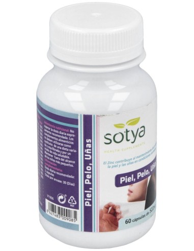 Piel, Pelo, Uñas 522Mg Cáps. 60U de Sotya