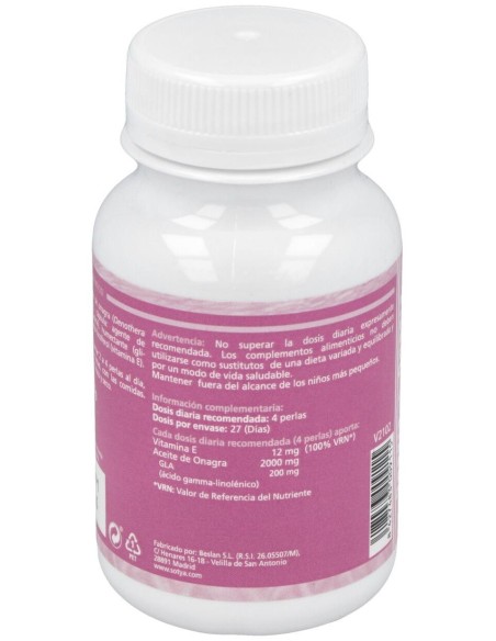 Onagra 700Mg Perlas 110U de Sotya