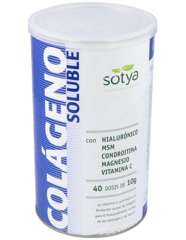 Colageno + Ac. Hialuronico + Msm 400Gr de Sotya