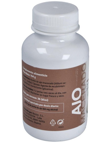 Ajo Macerado 220Perlas de Sotya