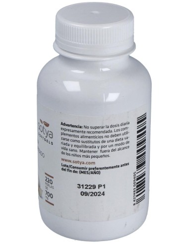 Ajo Macerado 700Mg Perlas 220U de Sotya