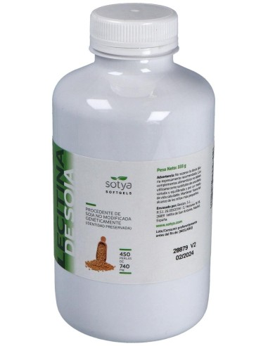 Lecitina De Soja 500Mg. 450Perlas de Sotya