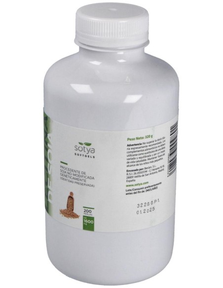 Lecitina De Soja 1200Mg. 200Perlas de Sotya