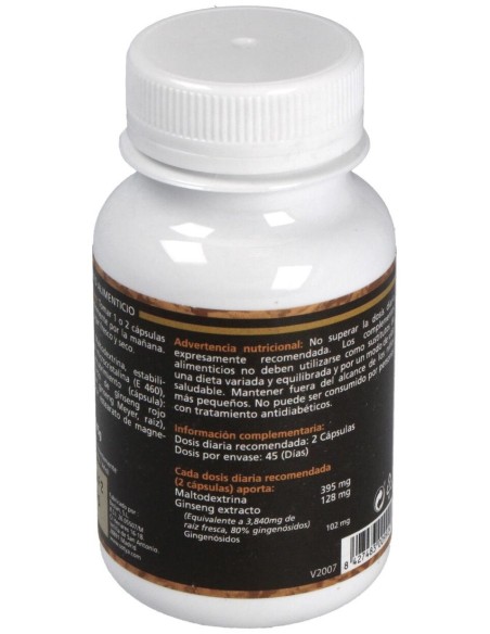 Ginseng Rojo Coreano 500Mg Cáps. 90U de Sotya