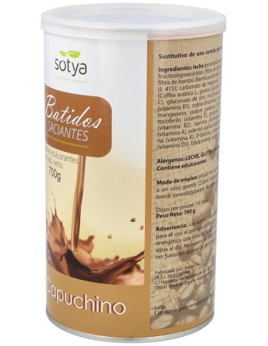 Batido Saciante Capuchino 700Gr. de Sotya