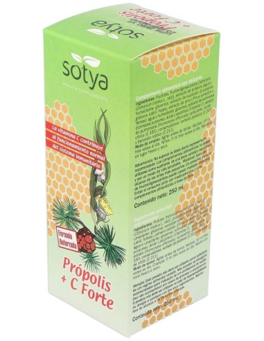 Propoleo + Vit.C Forte Jarabe 250Ml. de Sotya