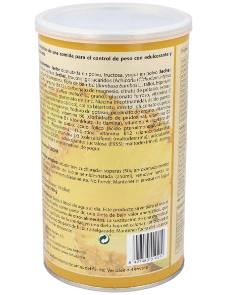 Batidos Saciantes 700G Polvo Sabor Yogur Con Piña de Sotya