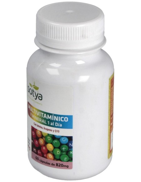 Multivitaminico Y Mineral 1 Al Día 820Mg Cáps. 60U de Sotya