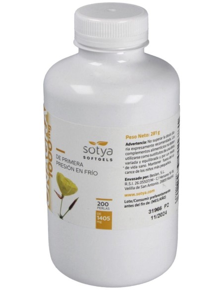 Onagra 1000Mg. 200Perlas de Sotya