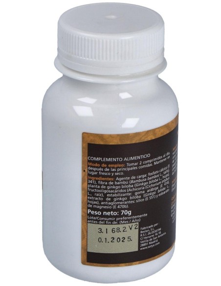 Ginkgo Biloba 700Mg Comp. 100U de Sotya