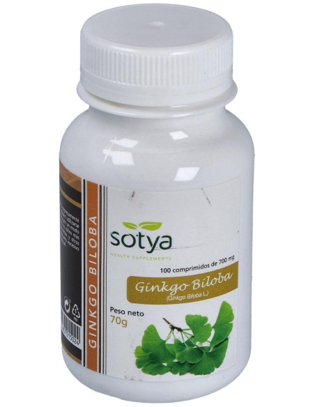 Ginkgo Biloba 700Mg Comp. 100U de Sotya
