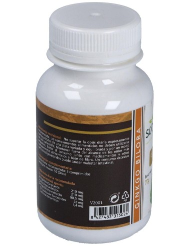 Ginkgo Biloba 700Mg Comp. 100U de Sotya