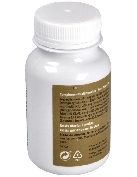 Maxi Omega Onagra+Borraja 700Mg Perlas 110U  de Sotya