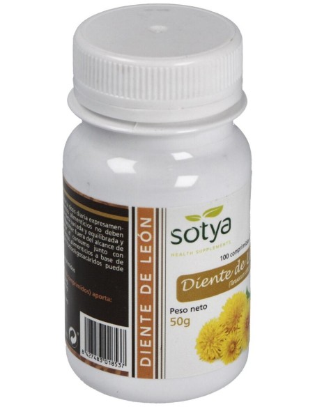 Diente De León 500Mg  Comp. 100U de Sotya
