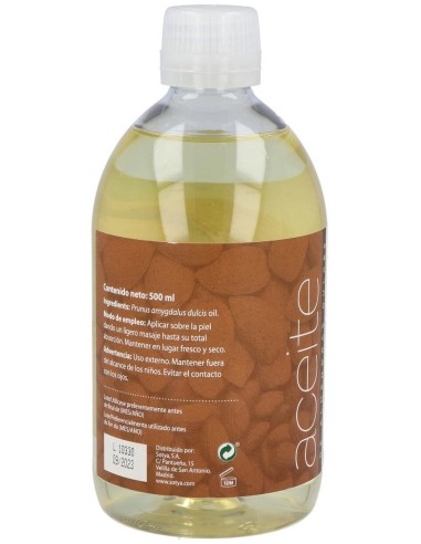 Aceite De Almendras Dulces 500Ml de Sotya