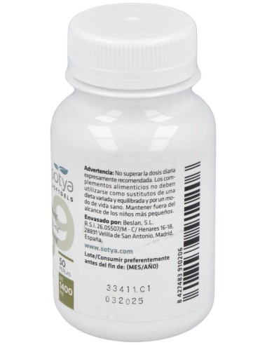 Omega 3-6-9 50Perlas de Sotya