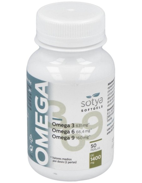 Omega 3-6-9 50Perlas de Sotya