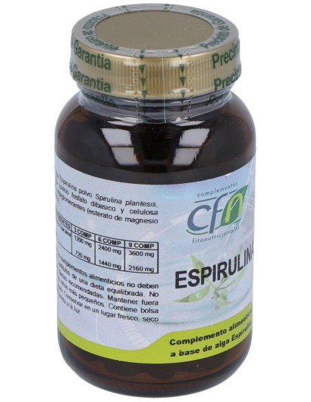 Espirulina 400 Mg 200 Comp. de Cfn