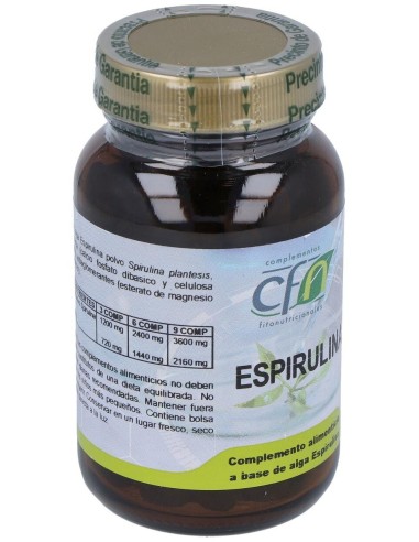Espirulina 400 Mg 200 Comp. de Cfn
