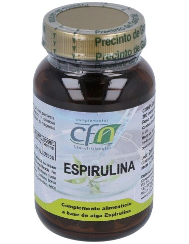 Espirulina 400 Mg 200 Comp. de Cfn