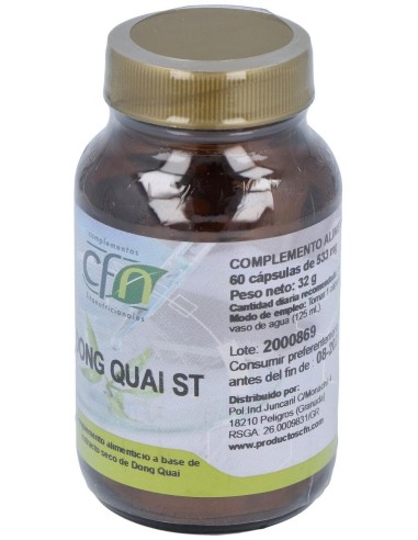 Dong Quai St 60Cap. de Cfn