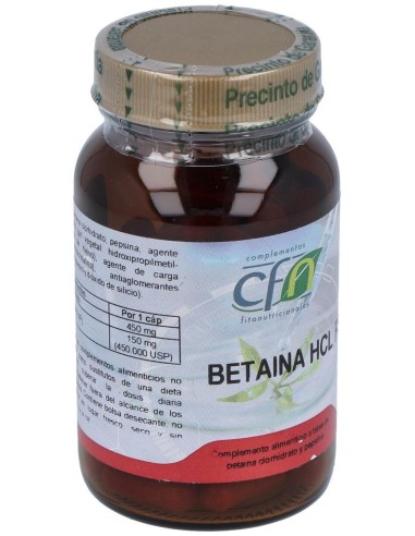 Betaina Hcl Fs 60Cap. de Cfn