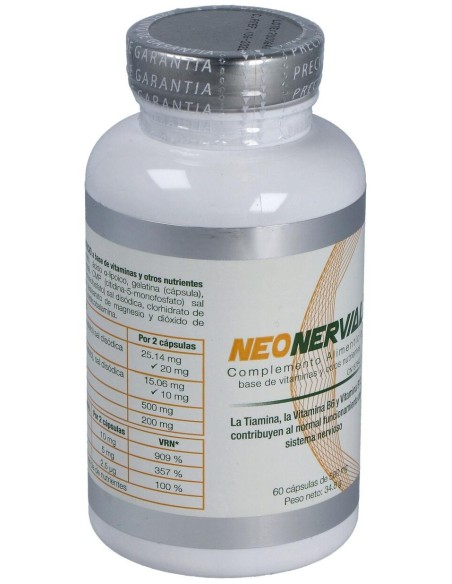 Neonervial 60Cap. de Ozolife Biocosmetica Y Nutricion