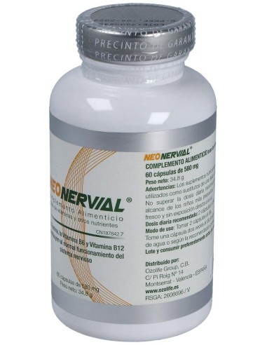 Neonervial 60Cap. de Ozolife Biocosmetica Y Nutricion