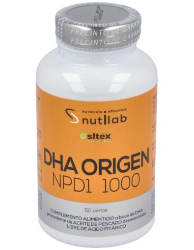 Dha Origen Npd1 60Perlas de Nutilab