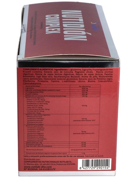 Nutidion Complex 30Sbrs. de Nutilab