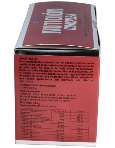 Nutidion Complex 30Sbrs. de Nutilab