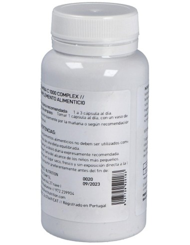 Vitamina C 1000 Complex 60Vcap. de Direct Nutrition