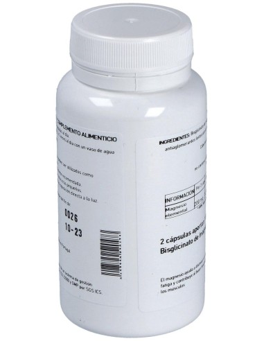 Magnesio Bisglicinado 60Vcap. de Direct Nutrition