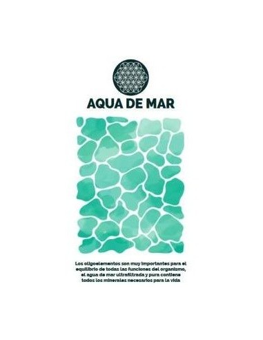 Aqua De Mar Agua Hipertonica Del Mar De Alboran 2L de Direct Nutrition