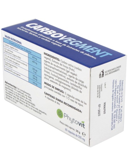 Carbovegment 60Cap. de Phytovit