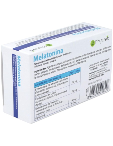 Melatonina Dolce Dormire 60Cap. de Phytovit