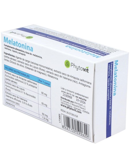 Melatonina Dolce Dormire 60Cap. de Phytovit