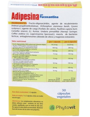 Adipesina 30Comp. de Winter