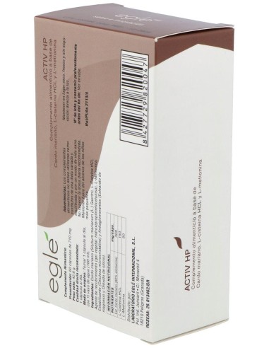 Activ Hp 60Cap. de Egle