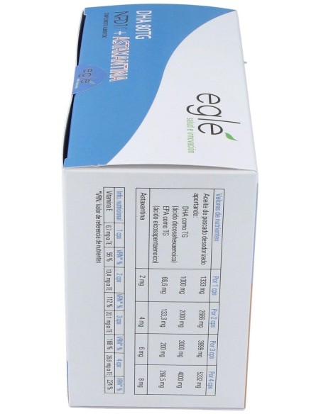 Npd1 Dha + Astaxantina 120Cap. de Egle