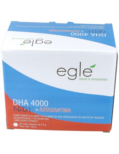 Dha 4000 Npd1 + Astaxantina 30X5Ml. de Egle