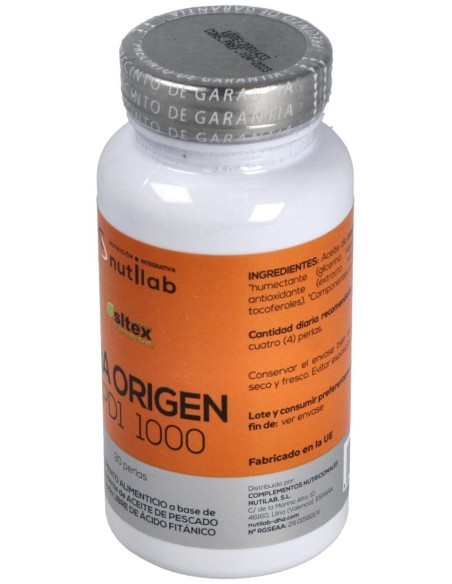 Dha Origen Npd1 30Perlas de Nutilab