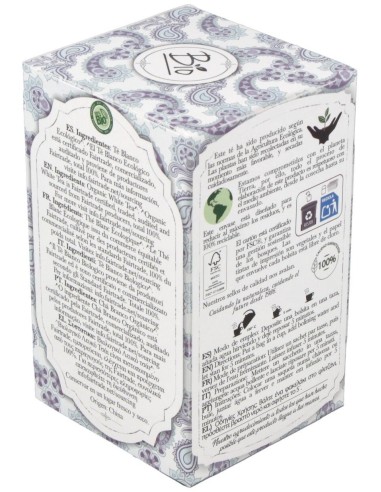 Te Blanco Infusion 20Bolsitas. Bio de Artemis Bio