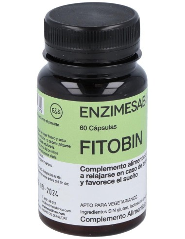 Fitobin Sedante 60Cap de Enzime - Sabinco