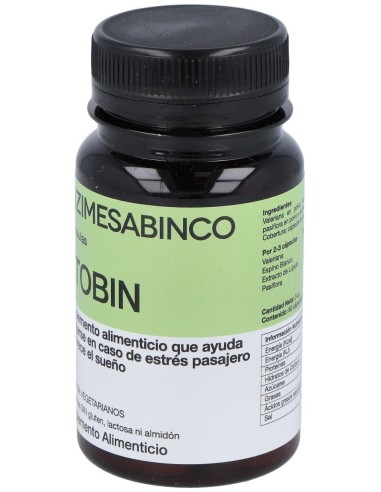 Fitobin Sedante 60Cap de Enzime - Sabinco